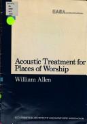 Cover of: Acoustic Treatment for Places of Worship