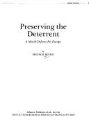 Cover of: Preserving the Deterrent: A Missile Defence for Europe (Occasional Paper)