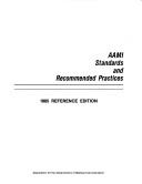 Cover of: AAMI standards and recommended practices