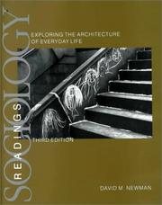 Cover of: Sociology: exploring the architecture of everyday life : readings
