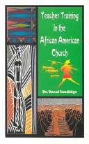 Cover of: Teacher Training in the African American Church by Oneal Cleaven Sandidge