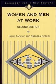 Cover of: Women and Men at Work by Irene Padavic, Barbara Reskin