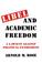 Cover of: Libel and Academic Freedom; a Lawsuit Against Political Extremists