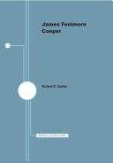 Cover of: James Fenimore Cooper V48 (Pamphlets on American Writers) by Jan Spiller