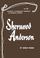 Cover of: Sherwood Anderson (Pamphlets on American Writers)