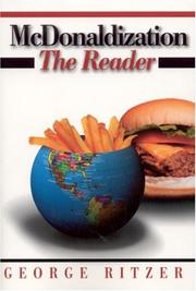 Cover of: McDonaldization by George Ritzer