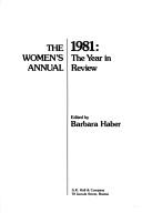 Cover of: The Women's Annual: 1981, The Year in Review