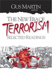 Cover of: The new era of terrorism by [editor] Gus Martin.