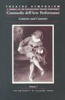 Cover of: Commedia dell'Arte Performance: Contexts and Contests (Theatre Symposium Series)