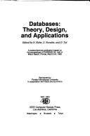 Cover of: Databases: Theory, Design and Applications (Postconference Parbase-90)