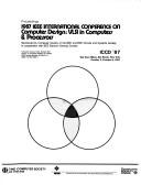 Cover of: Proceedings 1987 IEEE International Conference on Computer Design: Vlsi in Computers and Processors/Ch24737