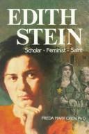 Cover of: Edith Stein: scholar, feminist, saint