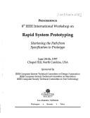 Cover of: 8th IEEE International Workshop on Rapid System Prototyping: shortening the path from specification to prototype, June 24-26, 1997, Chapel Hill, North Carolina, USA