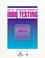 Cover of: IEEE International Workshop on IDDQ Testing