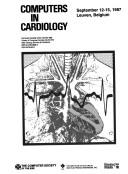 Cover of: Computers in Cardiology
