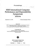 Cover of: IEEE International Computer Performance and Dependability Symposium, IPDS
