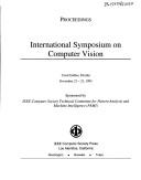 Cover of: International Symposium on Computer Vision: proceedings,  Coral Gables, Florida, November 21-23, 1995