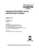 Cover of: Advanced Focal Plane Arrays and Electronic Cameras: 9-10 October 1996, Berlin, Frg (Advanced Focal Plane Arrays & Electronic Cameras)