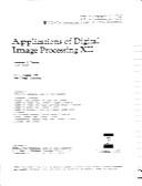 Cover of: Applications of Digital Image Processing XII