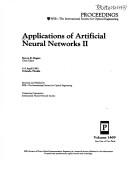Cover of: Applications of Artificial Neural Networks II | Steven K. Rogers