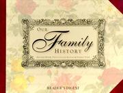 Cover of: Our family history