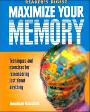 Cover of: Maximize Your Memory