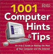 Cover of: 1001 Computer Hints and Tips by Reader's Digest