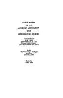 Cover of: Publications of the American Association for Netherlandic Studies: Papers from the Third Interdisciplinary Conference on Netherlandic Studies (Publications ... American Association for Netherlandic St)