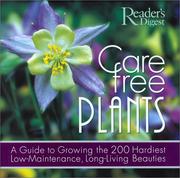 Cover of: Care-Free Plants