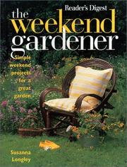Cover of: Weekend Gardener by Susanna Longley