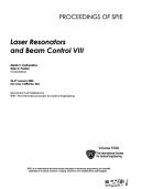 Cover of: Laser Resonators And Beam Control