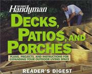 Cover of: Family Handyman Decks, Patios (Family Handyman)