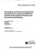 Cover of: Atmospheric and Environmental Remost Sensing Data Processing and Utilization by 
