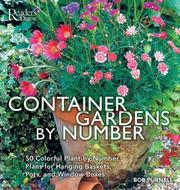 Cover of: Container Gardens by Number