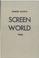 Cover of: Screen World 1962