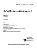 Cover of: Optical Design and Engineering II: 13-16 September, 2005, Jena, Germany (SPIE Conference Proceedings)