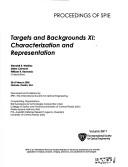 Cover of: Targets And Backgrounds 11: Characterization And Representation (Proceedings of SPIE)