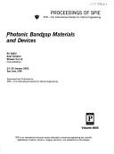 Cover of: Photonic Bandgap Materials and Devices