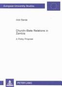 Cover of: Church-State Relations in Zambia by Alick Banda