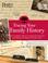 Cover of: Tracing your family history