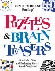 Cover of: Book of Puzzles  &  Brain Teasers