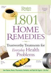 Cover of: 1801 Home Remedies