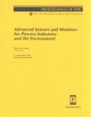 Advanced Sensors and Monitors for Process Industries and the Environment by Wim A. De Groot
