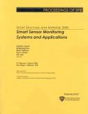 Cover of: Smart Sensor Monitoring Systems and Applications (Smart Structures and Materials 2006) by 