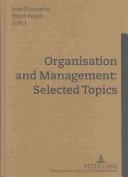 Cover of: Organisation and Management | 