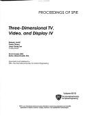 Cover of: Three-dimensional TV, Video, and Display (SPIE Conference Proceedings) by Bahram Javidi