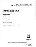 Cover of: Thermosense XXVI | International Conference on Thermal Sensing and Imaging Diagnostic Applications