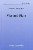 Cover of: Vico and Plato by Nancy du Bois Marcus