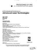 Cover of: ALT'02 International Conference on Advanced Laser Technologies by International Conference on Advanced Laser Technologies (10th 2002 Adelboden, Switzerland)