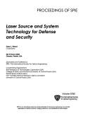 Laser Source And System Technology for Defense Andsecurity